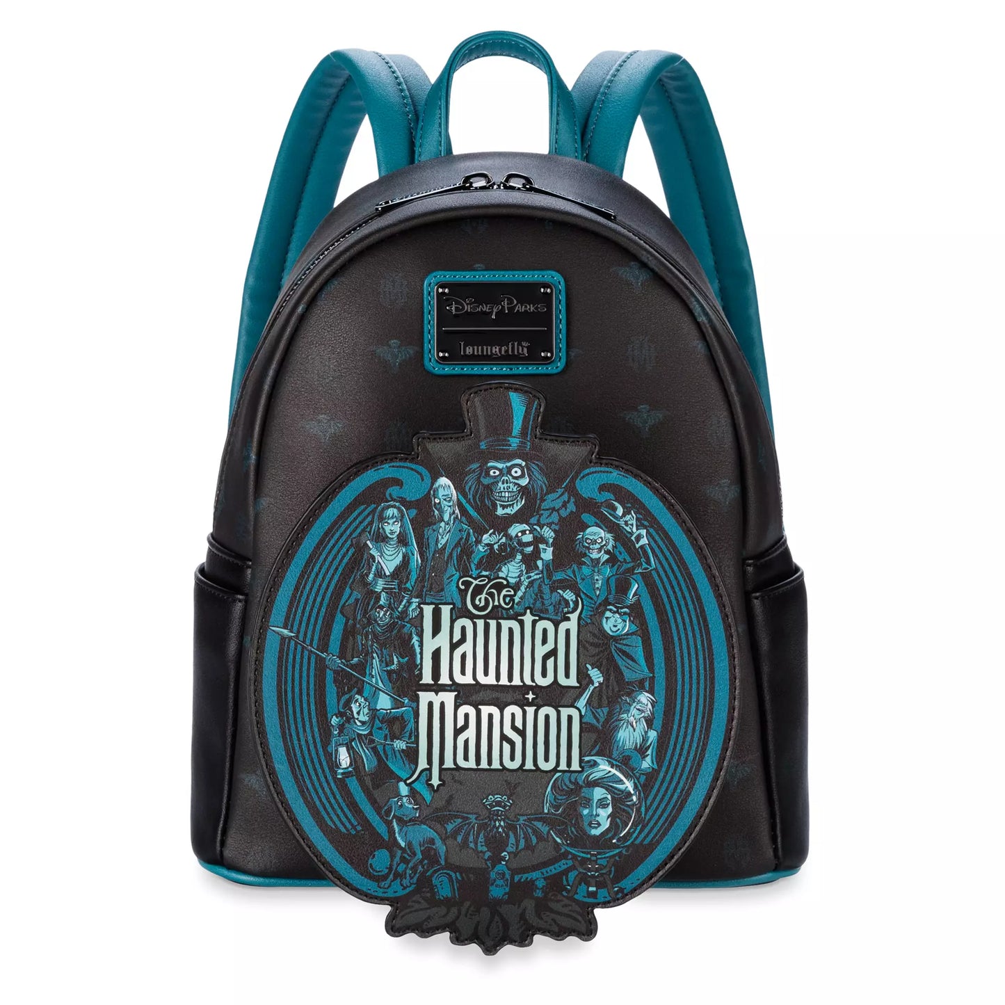 THE HAUNTED MANSION GLOW-IN-THE-DARK LOUNGEFLY MINI BACKPACK