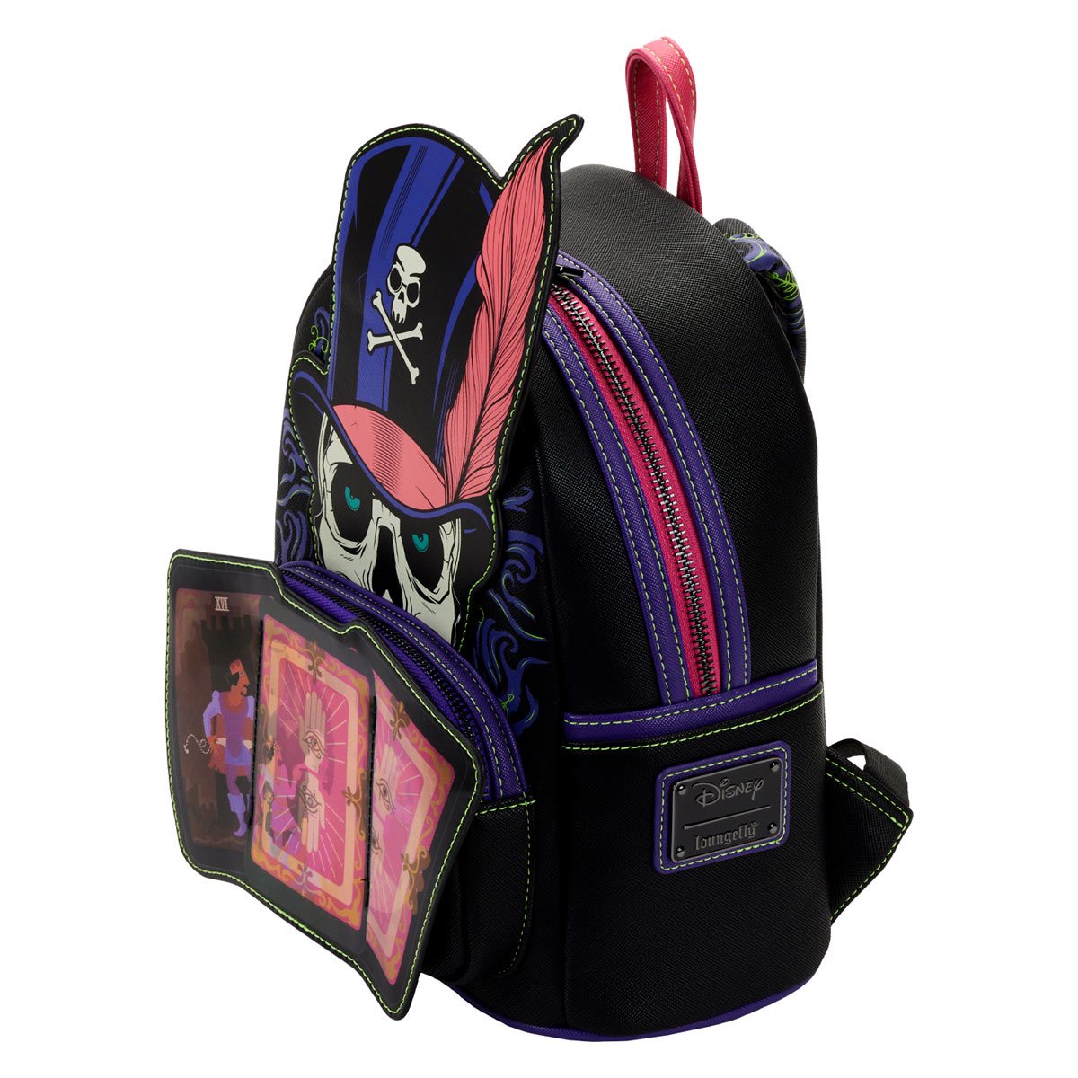 LOUNGEFLY DISNEY: PRINCESS AND THE FROG DR FACILIER LENTICULAR MINI BACKPACK