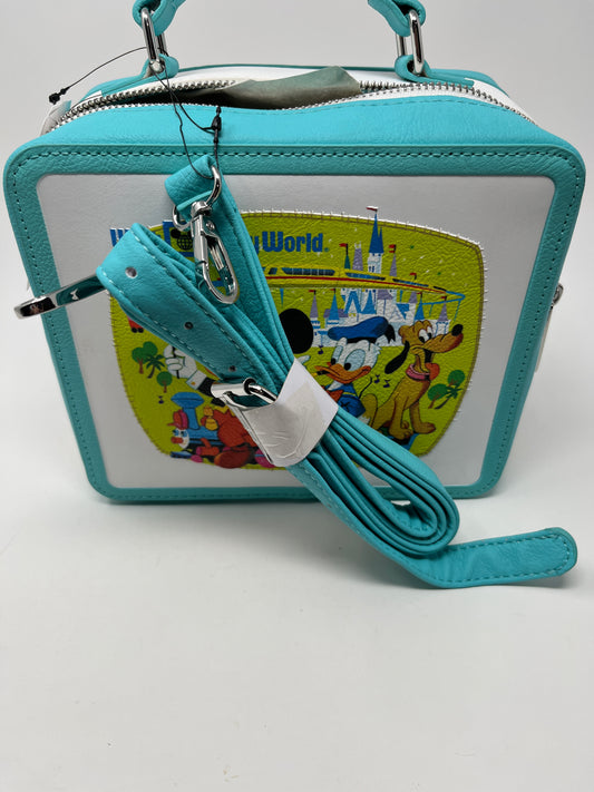 MICKEY MOUSE AND FRIENDS LOUNGEFLY LUNCHBOX BAG - WALT DISNEY WORLD 50TH ANNIVERSARY